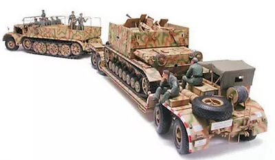 Tamiya 35246 1/35 Model Kit WWII German 18t Half Truck Famo W/Tank Transporter • $97.80