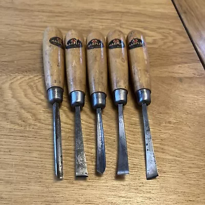 Marples Wood Carving Chisels Set Of 5 Woodworking Chisels • £18