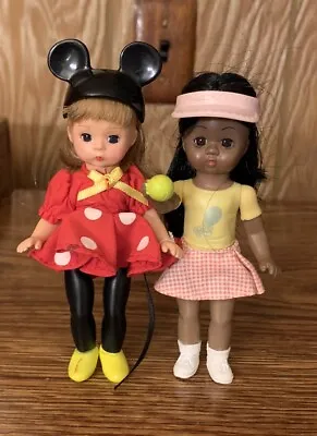 Madame Alexander 5  Doll Minnie Mouse Mouseketeer & Tennis Girl McDonald's 2004 • $5.95