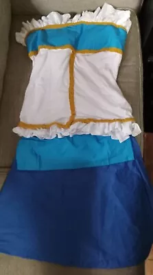 Sayaka Miki Costume Shirt + Skirt Cosplay Set Puella Magi Madoka Magica Size S/M • $29.99