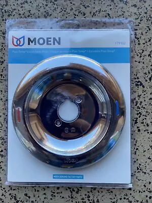 Moen Chrome Bathtub/Shower Posi-Temp Escutcheon Plate 179102 NEW • $17.91