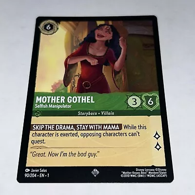 Mother Gothel - Selfish Manipulator Lorcana: The First Chapter *Pack Fresh* • $1.95