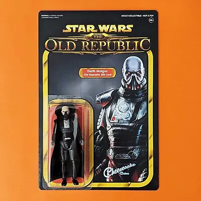 Star Wars Darth Malgus Retro Action Figure Old Republic Not 3D Print Plastic • £35