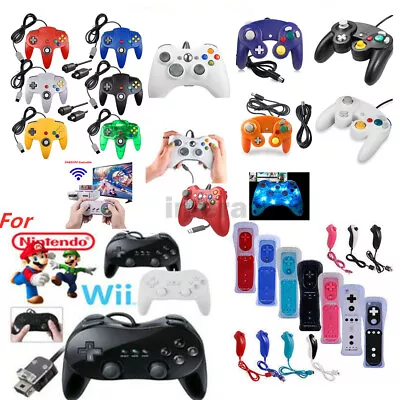 For Wii & Wii U & N64 & SNES & NGC & Xbox 360 Console Remote Controller Gamepad • $18.99