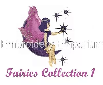 Fairies Collection 1 - Machine Embroidery Designs On Usb 5x7 • £16.95