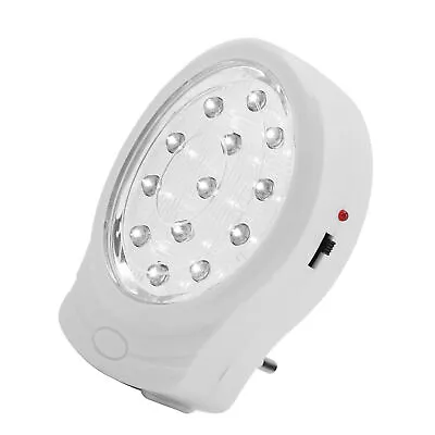 13 LED Rechargeable Home Emergency Light Auto Power Failure Outage Lamp US Plug • $13.05