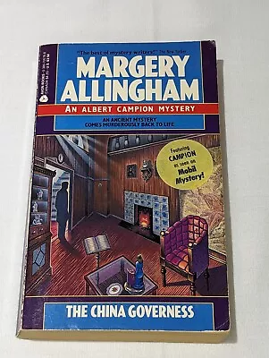 1990 THE CHINA GOVERNESS By Margery Allingham Albert Campion Mystery PB Book • $5