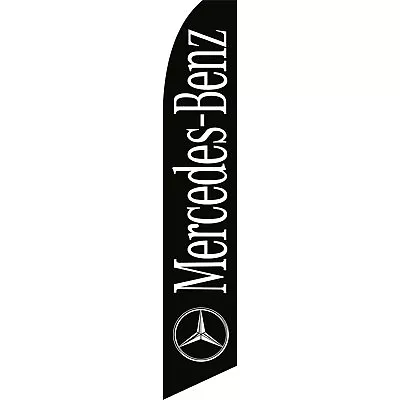 Mercedes Benz 2 1/2 Ft X 11 1/2 Ft Swooper Flag • $49.95