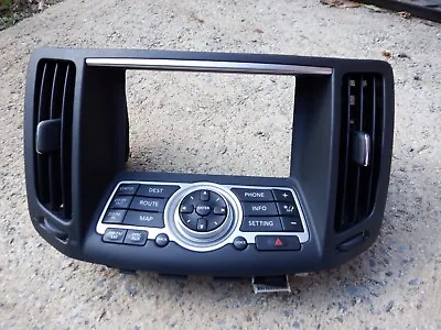 2007-2013 Infiniti G35 Dash Navigator Radio Control Display Panel Air Vent Bezel • $40