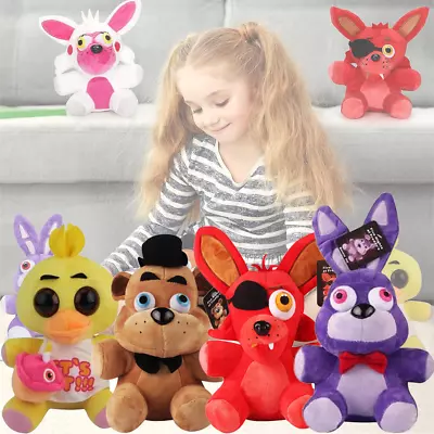 2pcs Five Nights At Freddy's FNAF Horror Game Kids Plushie Toy Plush Dolls Gifts • $18.99