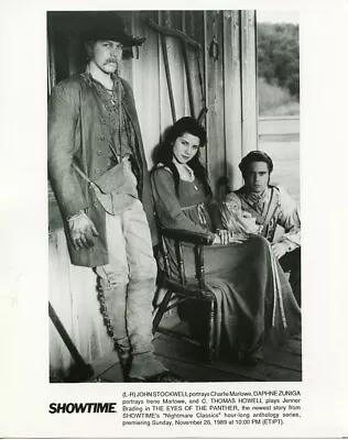 John Stockwell Daphne Zuniga C Thomas Howell Eyes Of Panther 8x10  Photo #a3037 • $7.50