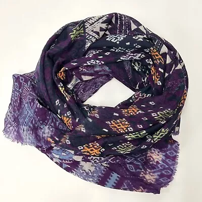 Epice Paris Purple Geometric Scarf • $129.99