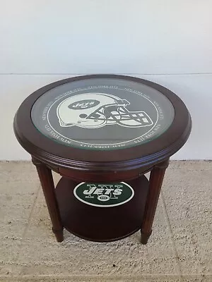 Danbury Mint New York Jets End Table NFL Rare Limited Edition 2006 • $700