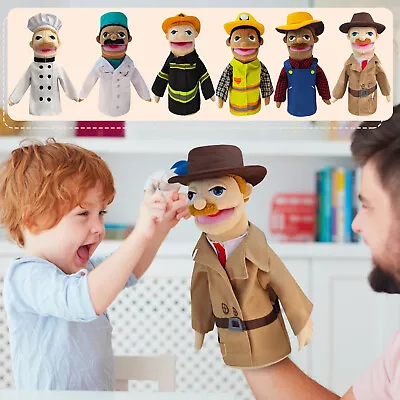 Soft Plush Toy Hand Puppet Funny Puppets Toy Professional Character Hand Puppet • £36.13