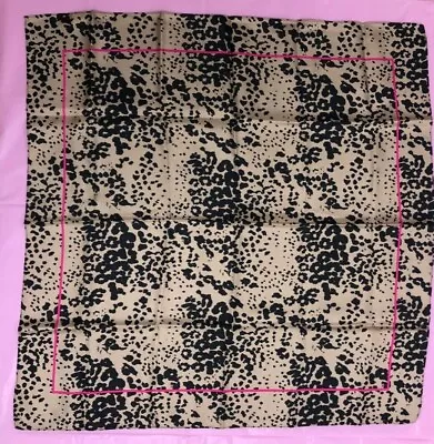 Brand New With Tags J Crew Silk Square Scarf In Leopard Print 25  • $35