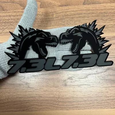 Godzilla Badges Emblem RAGING 7.3 (2) BADGES Fender Angry Agressive • $59.99