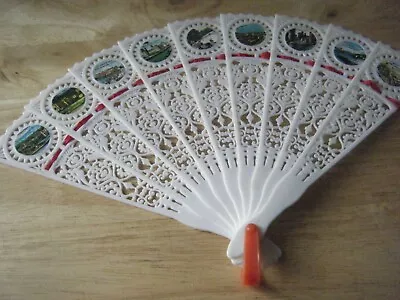 £1.99 • Buy Vintage Souvenir Plastic Fan, Views Of Wales