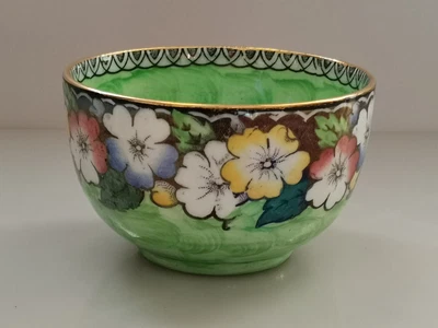 £26.95 • Buy Vintage MALING Pottery Small LUSTRE WARE Floral Bowl