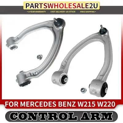 Front Upper Control Arms W/ Ball Joint For Benz W220 S350 S500 C215 CL500 CL600 • $76.59