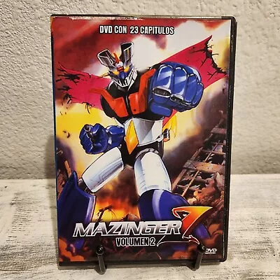 Mazinger Z Volumen 2 Spanish Dvd Con 23 Capitulos - DAMAGED CASE/ARTWORK • $27.99