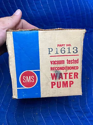 $64.99 • Buy Vintage Sms Vacuum Tested Reconditioned Water Pump #p1613  (00)