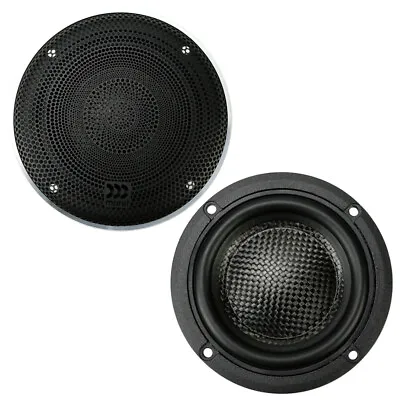 Morel Elate Carbon MM3 3-1/2  Midrange Component Speakers Mid Comp 3.5  NEW • $899