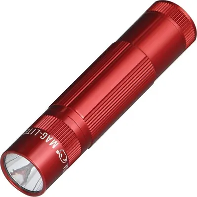 Mag-Lite XL-200 Series LED Flashlight Five Modes Spot-To-Flood Batteries Red • $67.99