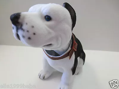 $19.99 • Buy  Pit Bull Dog  /  White Black Bobbing Head Dog /  Bobble Head Toy