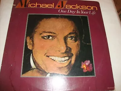 MICHAEL JACKSON   LP  ONE DAY IN YOUR LIFE   MOTOWN MB-956M1   Ex. • $5.99