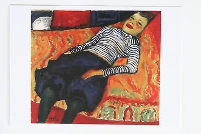MAX PITCHSTEIN:  Lying Girl  1910 Art Postcard  • $5.32