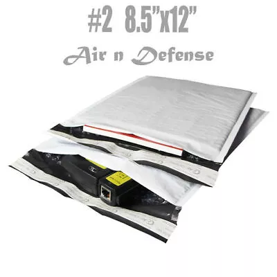 200 #2 8.5x12 Poly Bubble Padded Envelopes Mailers Shipping Bags AirnDefense • $58.49