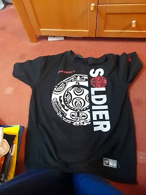 £15 • Buy Official WWE WWF T-shirt The Rock And John Cena Size Large