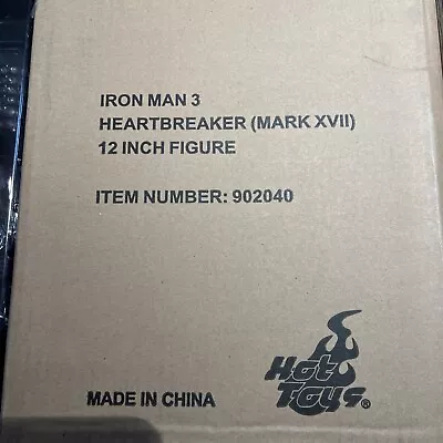 Hot Toys MARVEL Iron Man 3 HEARTBREAKER MARK XVII MMS212 Figure 1/6 Statue • $350