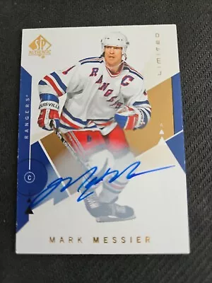 2018-19 Ud Sp Authentic Mark Messier #100 Autograph Auto Limited • $108.47