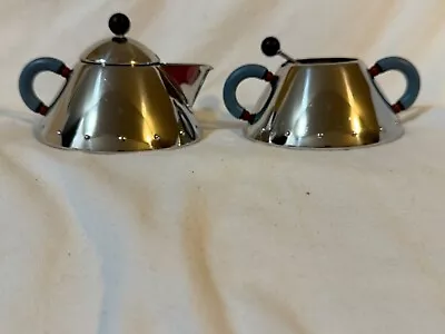 Post Modern Alessi Italy Michael Graves Cream And Sugar Bowl • $69.99