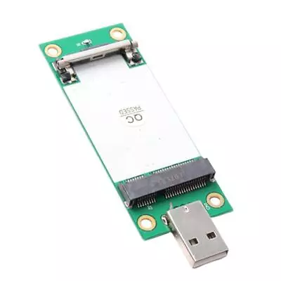 -E WWAN Card To USB Adapter & SIM Slot For Full-height 3G/4G Module • £10.26