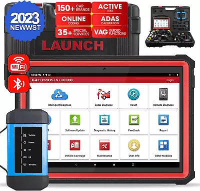 LAUNCH X431 Pro3S+ HDIII HD3 Heavy Duty Truck Diagnostic Scanner Tool Topology • $1445