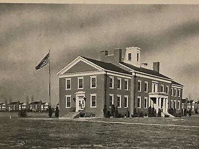 Fort Meade MD U.S. Army Post Headquarters And Officers Row WWI Vintage Postcard • $4.39