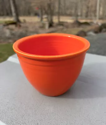 Vintage Fiestaware ~ Mixing Bowl #1 ~ Original Fiesta Red Orange  Ex. • $189.95