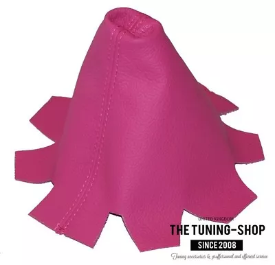 Shift Boot For Volkswagen Multivan T5 2010-2015 Pink Leather • $34.99