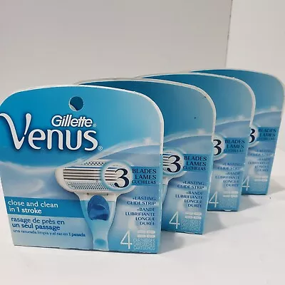 Lot Of 16- Gillette Venus Smooth Women's Razor 3 Blade Refills - 4 Boxes • $34.99