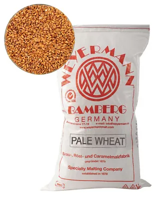 Weyermann Pale Wheat Malt - 1 Lb - Crushed Or Uncrushed -Freshest Malts On EBay! • $3.49