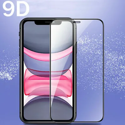 9D Screen Protector For IPhone 11 Pro MAX Curved FULL GORILLA TEMPERED GLASS • £2.99
