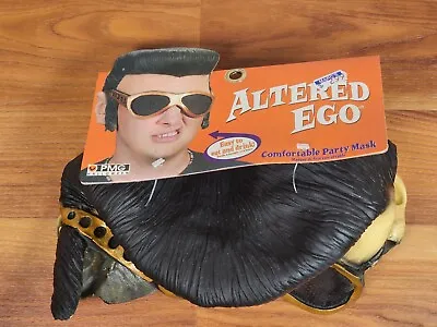 Elvis Presley Paper Magic Group Halloween Mask The King Rubber Half Mask Glasses • $29.99