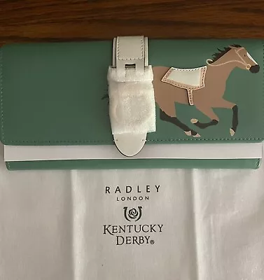 Radley London Kentucky Derby Horse Race Wallet NWT • £134.29