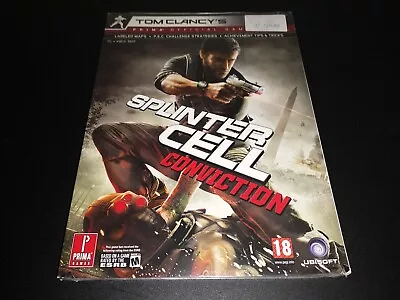 Tom Clancy’s Splinter Cell Conviction Prima Official Strategy Guide NEW SEALED • $121.67