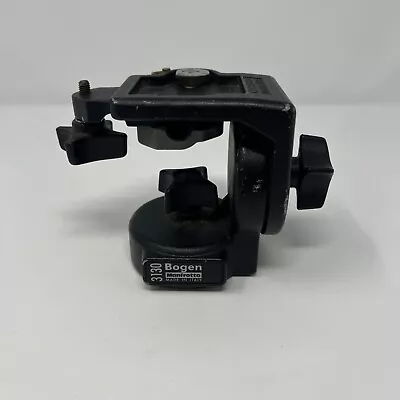 Manfrotto Bogen 3130 Tripod Head Only Quick Release Used Part • $40