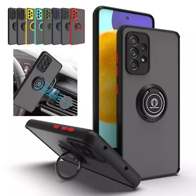 Case For Samsung Galaxy A51 A71 A50 A70 A90 5G Shockproof Ring Stand Phone Cover • £5.98