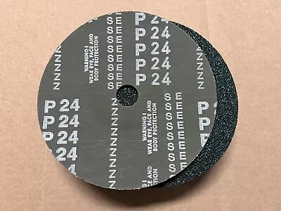 Premium 7 X 7/8 Inch Resin Fiber Grinding Discs 25 Pack! 24 Grit Zirconia • $29.99