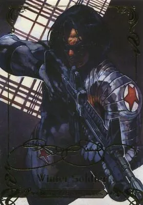 Marvel Masterpieces 2018 Tier 1 Gold Base Card 30 Winter Soldier • £2.99